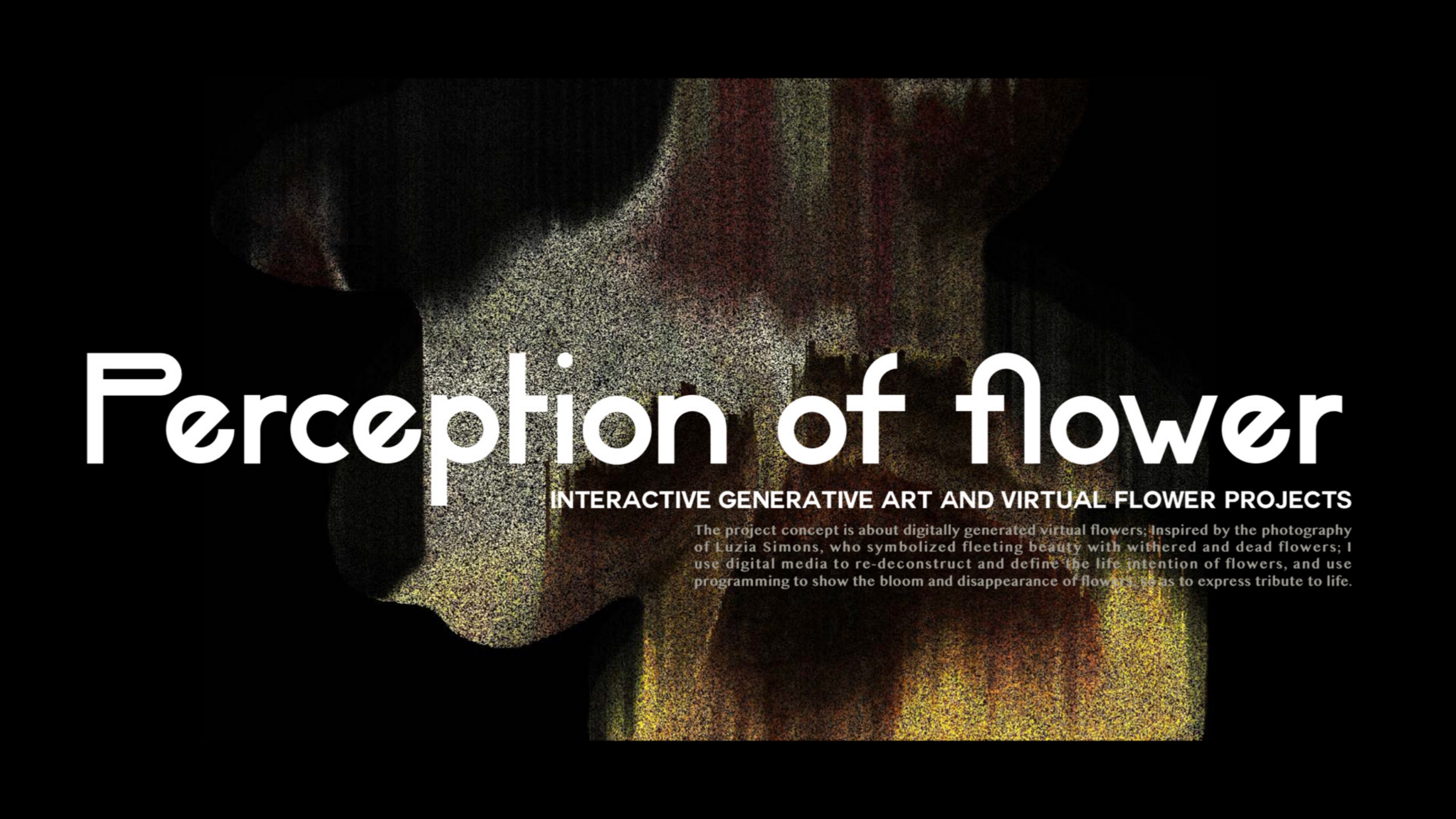 Perception of Flower 1